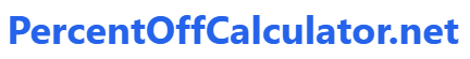 percentageoff-calculator